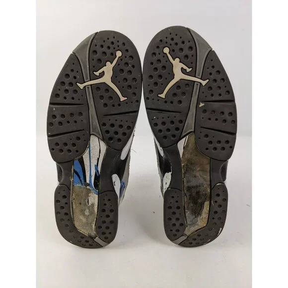 Nike Air Jordan Retro 8 305381-110 Gray Mens Size 12 2011 2012